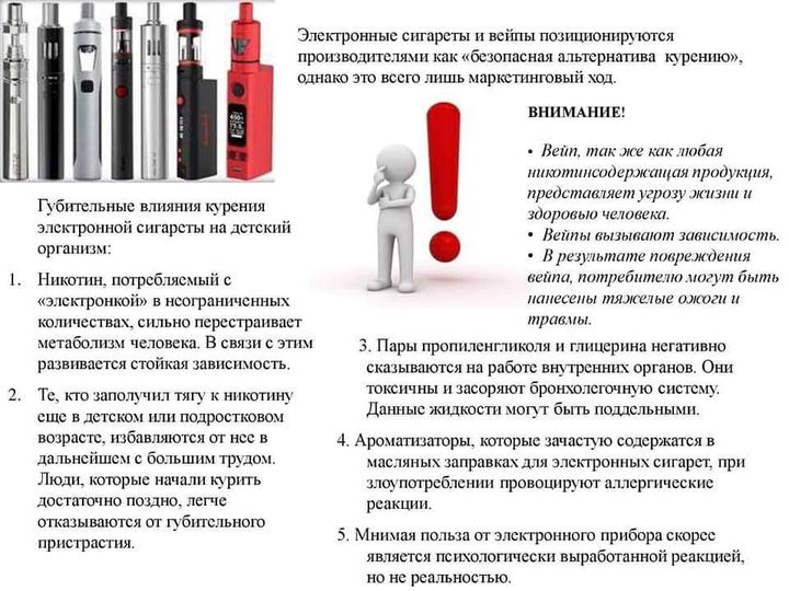 «Вейп денсаулыққа өте қауіпті» іс-шаралар жоспарына сәйкес «Электронды темекінің жасөспірімдер ағзасына зияны» атты онлайн жадынамалар ата - аналар чаттарына жіберілді.